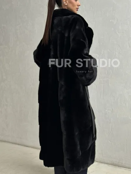 Шуба норка - паркетная раскладка - фото 3