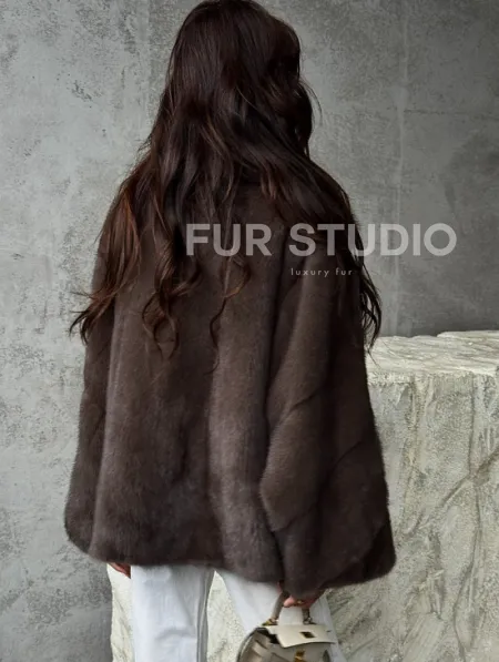 Норковая шуба автоледи - фото 4