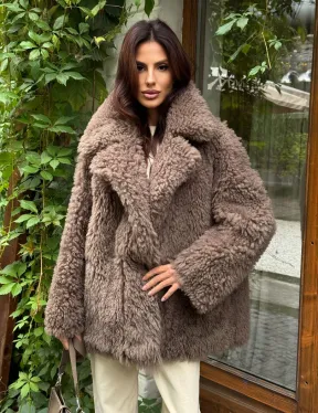 Шуба - дубленка двухсторонняя - фото 6