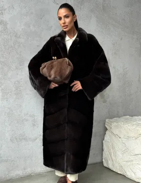 Натуральная норковая шуба - фото 13