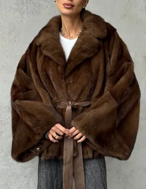 Шуба норковая оверсайз - фото 2