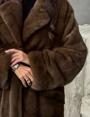 Норковая шуба 2026 - фото 2