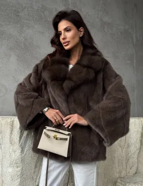 Норковая шуба автоледи - фото 9