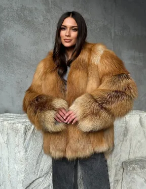 Шуба из лисы - фото 3