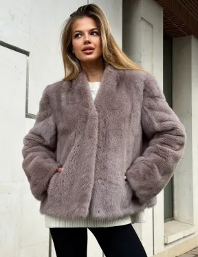 Кроп-топ шуба норковая - фото 6