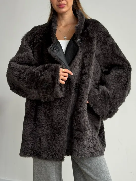 Шубка из овчины - фото 1