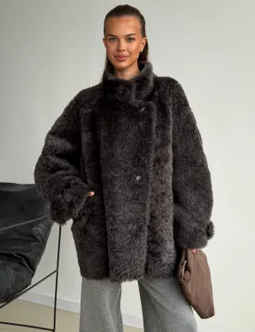 Шубка из овчины - фото 6