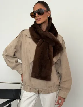 Шарф из меха норки - фото 5