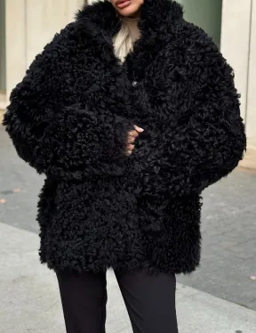 Дубленка из натуральной овчины Тиградо - фото 2